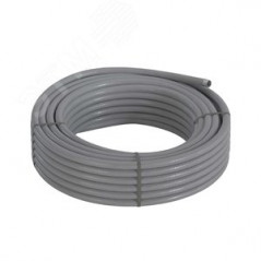Металлорукав DN 10мм в гладкой ПВХ изоляции Dвнутр-10.0 мм Dнар- 15.0 IP66 (50м) серый