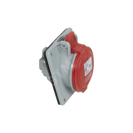 Розетка встраиваемая - 16А - 3К+З - 380 В - IP 44