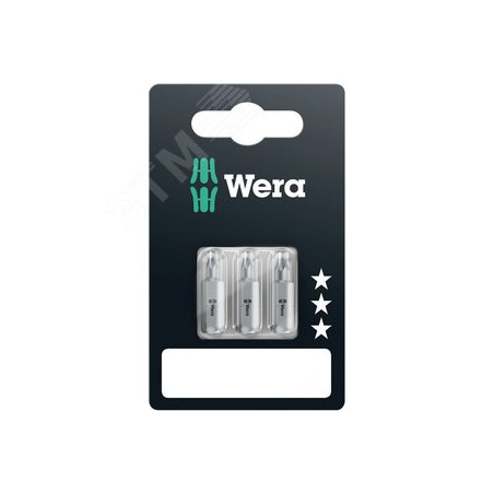 Бита 867/1 Z TORX SB вязкая твердость хвостовик 1/4 C 6.3 TX 10x25 TX 20x25 TX 15x25 3 шт с держателем-еврослот