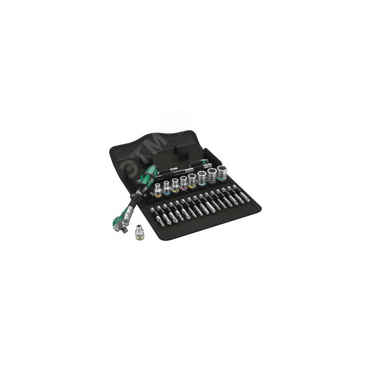 Набор с трещоткой 8100 SA 6 Zyklop Speed DR 1/4 28 предметов