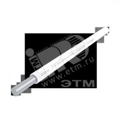 Провод силовой ПАВ 1х10 белый бухта