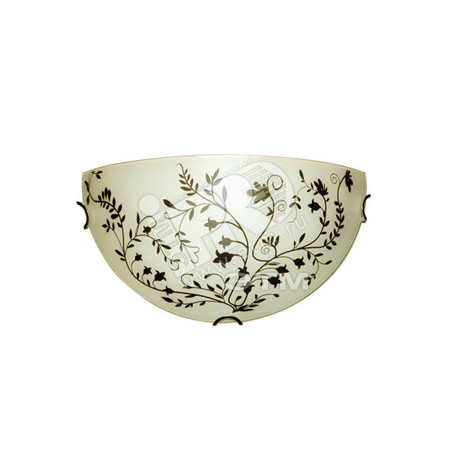 Светильник НББ-21-60 М19 Романтика 300/2 матовый шампань декор /клипсы золото индивидуальная упаковк