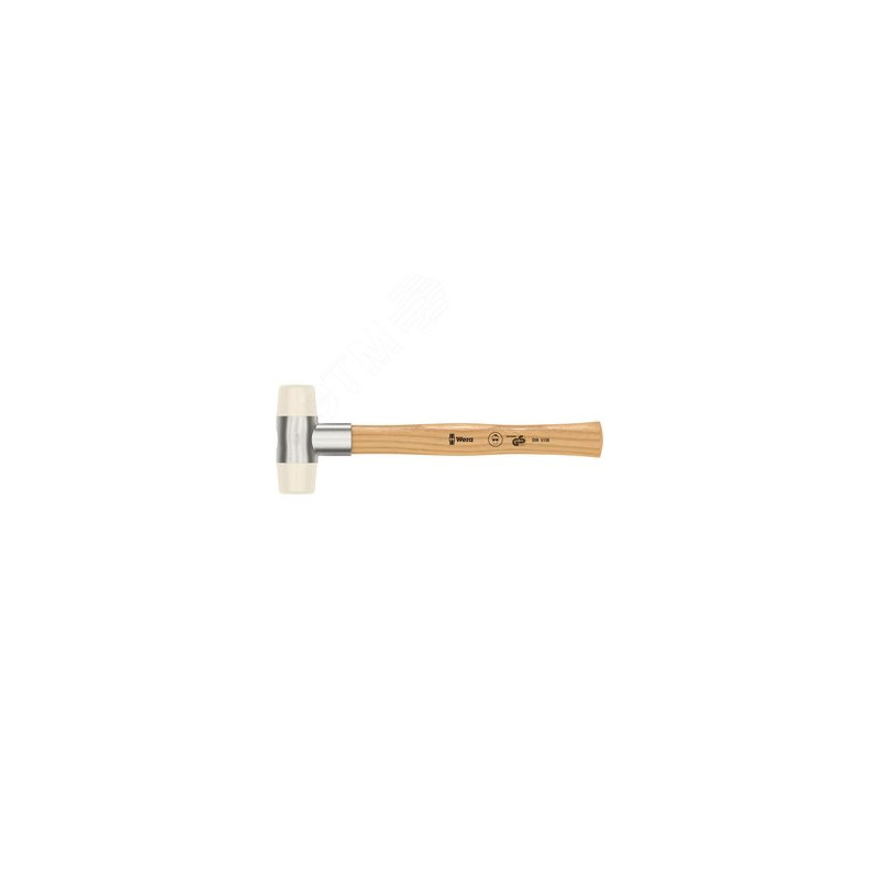 Киянка со сменными бойками из нейлона №4 диаметр головы 36 мм длина головы 102 мм длина 290 мм боек сверхтвердый