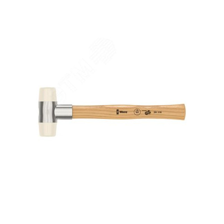 Киянка со сменными бойками из нейлона №4 диаметр головы 36 мм длина головы 102 мм длина 290 мм боек сверхтвердый