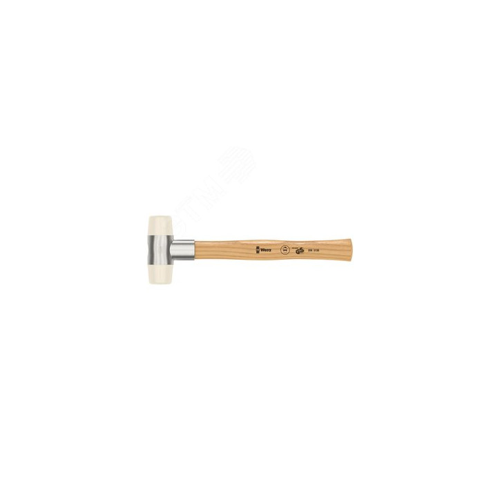 Киянка со сменными бойками из нейлона №4 диаметр головы 36 мм длина головы 102 мм длина 290 мм боек сверхтвердый