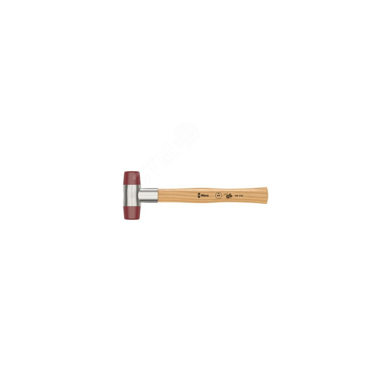 Киянка со сменными бойками из полиуретана №3 диаметр головы 33 мм длина головы 96 мм длина 280 мм боек средней твердости