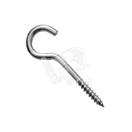 Шуруп-полукольцо 6х80 (1шт) - пакет