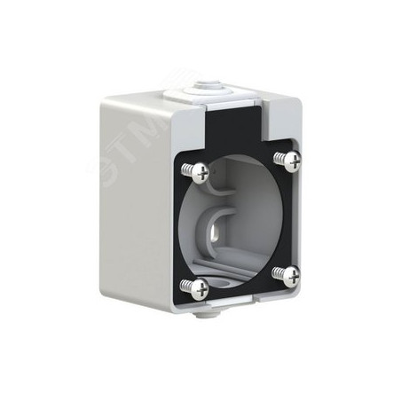 Адаптер настенный для розетки серии 105-0 серый