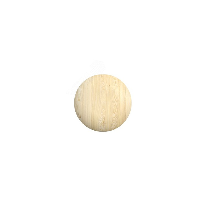 10DW Pine, Анемостат с металлическим фланцем и деревянным обтекателем для бань и саун, сосна D100