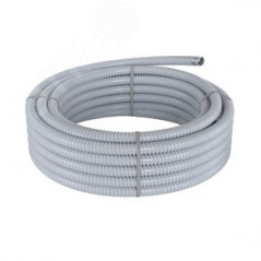 Металлорукав DN 20мм в ПВХ изоляции Dвнутр.20.5мм Dнар.25.5мм (50м) серый