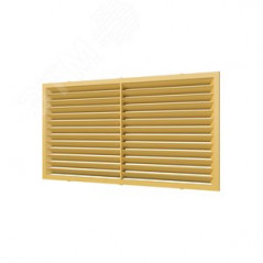 1122С, Решетка вентиляционная вытяжная АБС 217х113, бел.