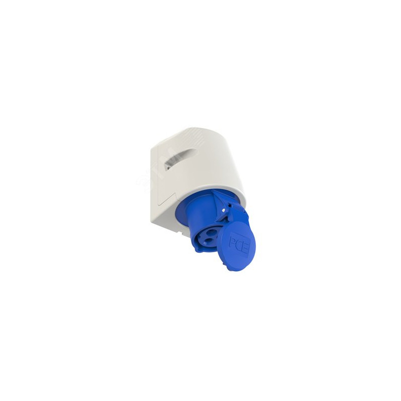 Розетка настенная 16А/230V/1P+N+E/IP44