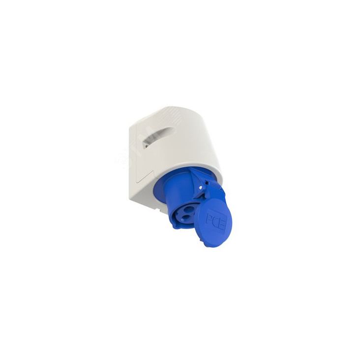 Розетка настенная 16А/230V/1P+N+E/IP44