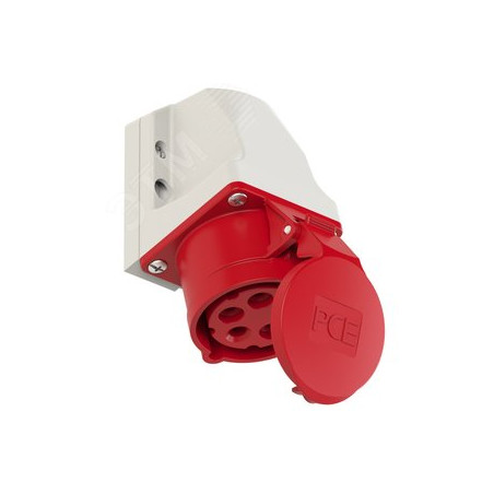 Розетка наст 16А/400В/5П/IP45