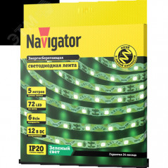 Лента светодиодная NLS-2835GST72-6-IP20-12V