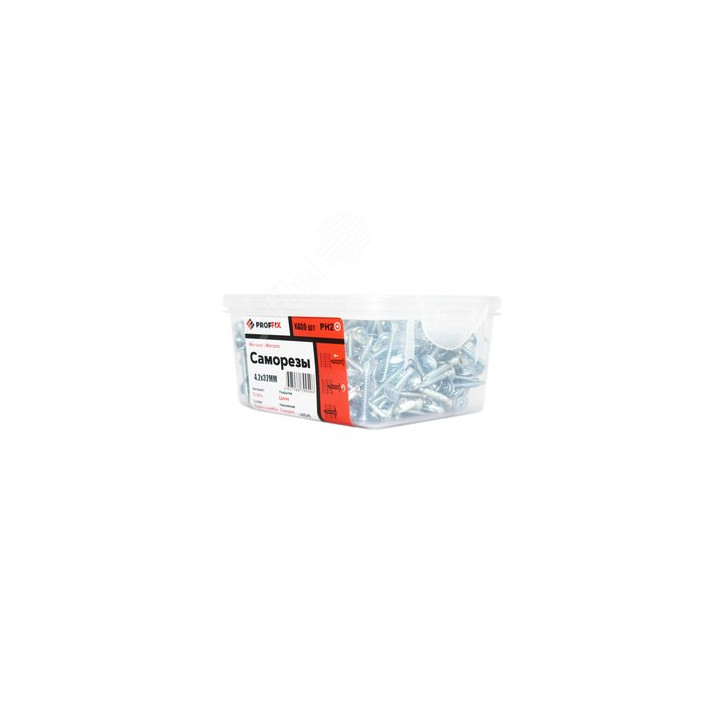 Саморез СММ св 4,2х32 усил-й (TWN) (400 шт) - конт-р PROFFIX