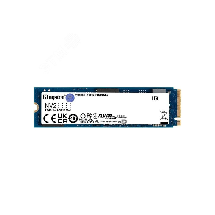 Накопитель SSD M.2 2280, 1TB, NV2,3D NAND TLC, 3500/2100 Мб/с