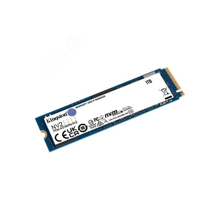 Накопитель SSD M.2 2280, 1TB, NV2,3D NAND TLC, 3500/2100 Мб/с