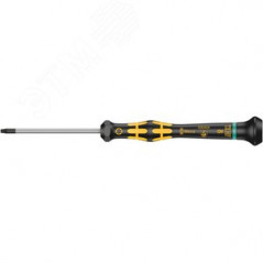 Отвёртка антистатическая для прецизионных работ 1567 TORX HF ESD Kraftform Micro с функцией фиксации крепежа TX 5 x 40 мм