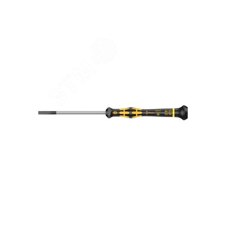 Отвертка шлицевая антистатическая для прецизионных работ 1578 A SL ESD Micro 0.50X3X80 мм