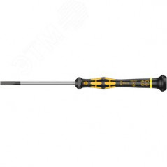 Отвёртка шлицевая антистатическая для прецизионных работ 1578 A SL ESD Kraftform Micro 0.16X0.8X40 м