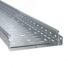 Лоток перфорированный 50x300х4000, 1,2 мм