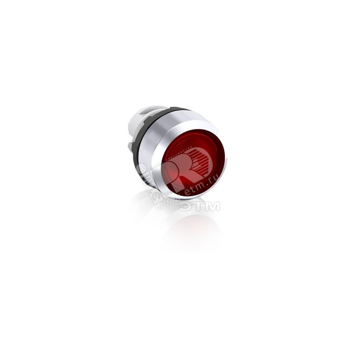 Кнопка MP1-31R красная (только корпус) с подсветкой без фиксации