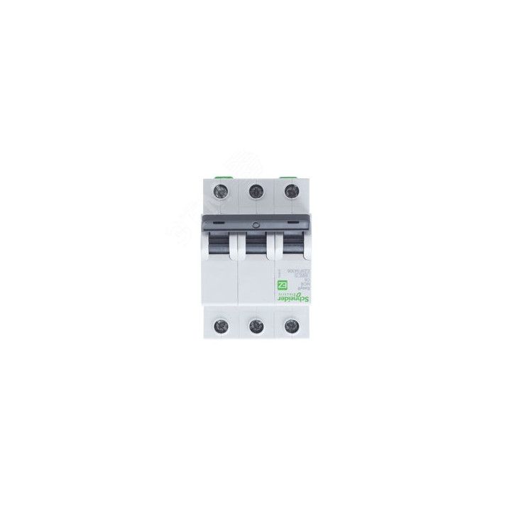 Выключатель автоматический трехполюсный 6A C 4.5кА EASY 9