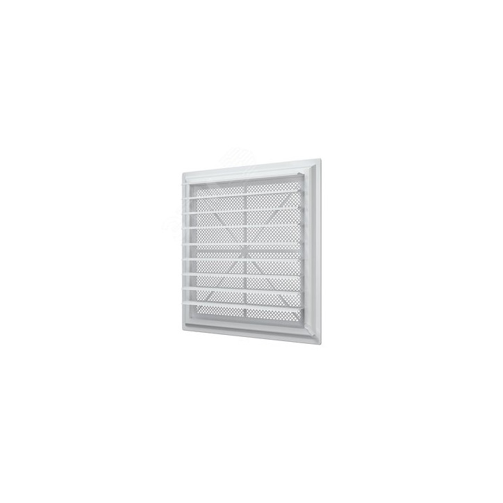 Решетка вентиляционная AIRVENT регулируемая жалюзи 452х483 пластик ERA