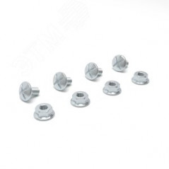 Пластина вывода кабеля для лестничных лотков осн.900 мм, горячий цинк, в комплекте с крепёжными элементами, необходимыми для мон