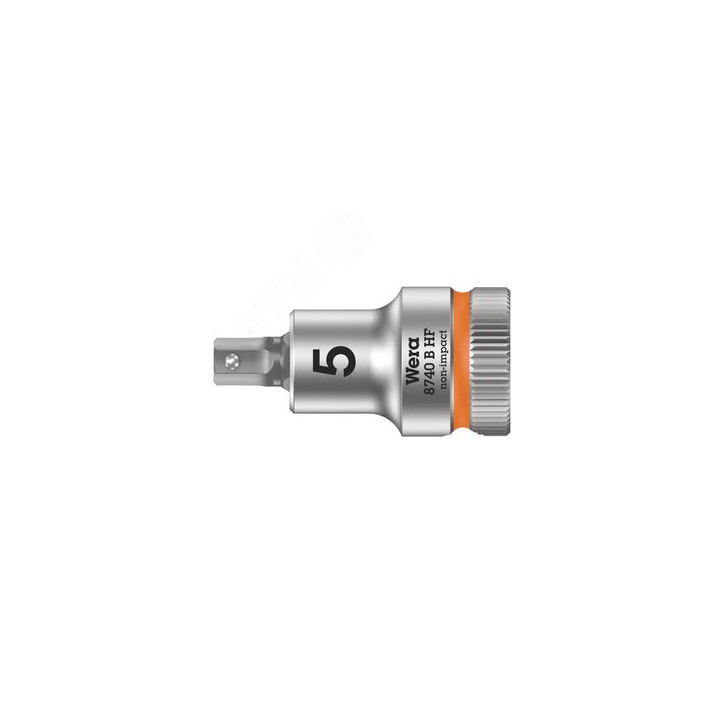 Головка торцевая 8740 B Hex-Plus HF Zyklop со вставкой под внутренний шестигранник DR 3/8 с функцией фиксации крепежа 5 x 35 мм Головка торцевая 8740 B Hex-Plus HF Zyklop со вставкой под внутренний шестигранник DR 3/8 с функцией фиксации крепежа 5 x 35 мм