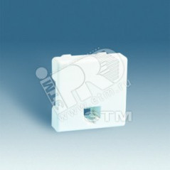Розетка телефонная RJ-11, S27, сл.кость