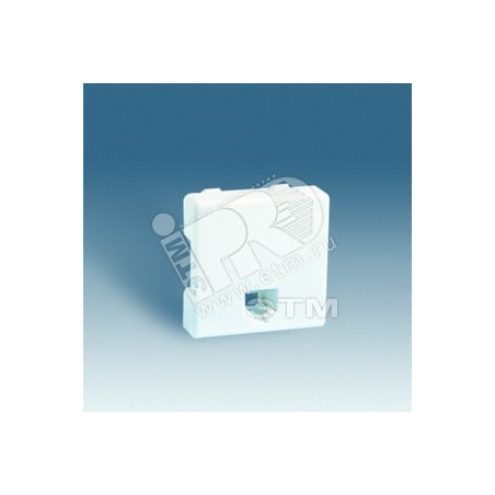 Розетка телефонная RJ-12, S27, белый