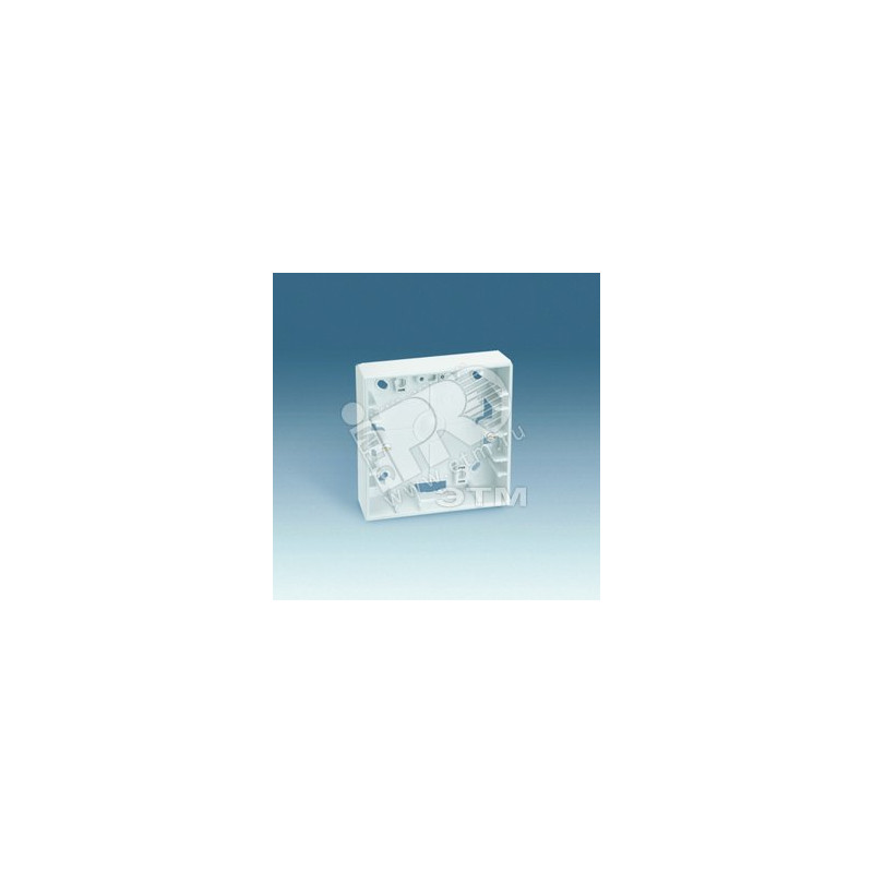 Коробка для наруж установки 27620-62, 156х85х37мм, сл.кость