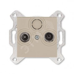 Розетка TV-R Levit оконечная кофе макиато