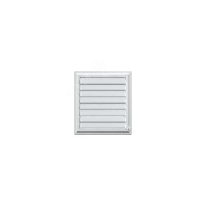 Решетка вентиляционная AIRVENT регулируемая жалюзи 402х442 пластик ERA