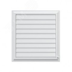 Решетка вентиляционная AIRVENT регулируемая жалюзи 452х483 пластик ERA