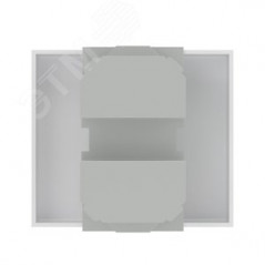 VIVA Выключатель однополюсный 2 модуля белый