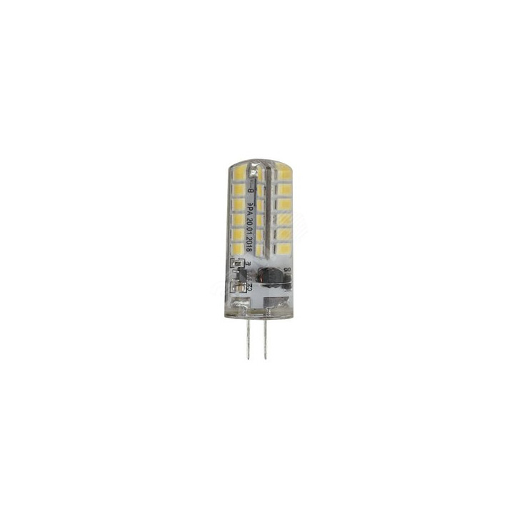 Лампа светодиодная LED 3.5Вт JC 2700К G4 теплый капсула 12V Лампа светодиодная LED 3.5Вт JC 2700К G4 теплый капсула 12V