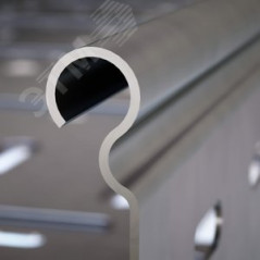 Лоток перфорированный 100х100 L-3000мм толщина 1.0мм цинк-ламельный