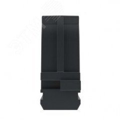 Держатель с защелкой д.20мм черный