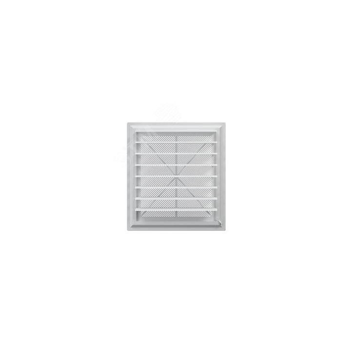 Решетка вентиляционная AIRVENT регулируемая жалюзи 402х442 пластик ERA