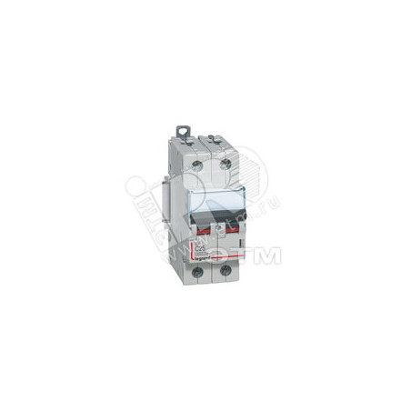 Выключатель автоматический двухполюсный 40А C DX3 10/16kА DC