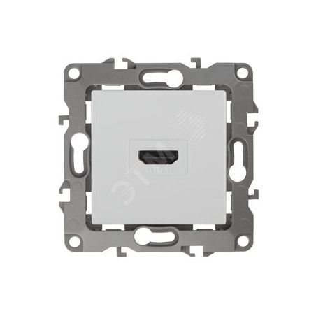 Розетка HDMI, Эра12, белый, 12-3114-01