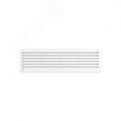 Решетка вентиляционная переточная из полипропилена 450х131