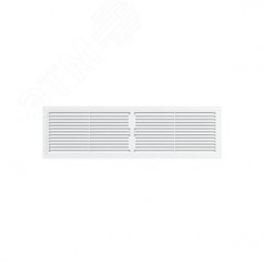 4513РП, Решетка вентиляционная переточная АБС 455х133, бел.