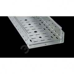 Лоток перфорированный 80х150х3000, 2,0 мм, цинк-ламельный