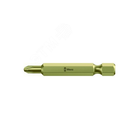 Биты 851/4 RH PH экстратвердые узкий стержень для саморезов для гипсокартона хвостовик 1/4 E 6.3 PH 2 x 50 мм