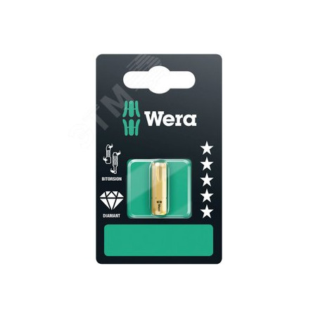 Бита биторсионная 867/1 BDC TORX SB алмазное покрытие хвостовик 1/4 C 6.3 TX 40X25 мм с держателем-е