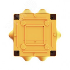 Коробка пластиковая FS с кабельными вводами и клеммниками IP55 100х100х50мм